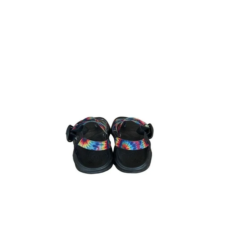 Chaco Womens Multicolor Open Toe Z/VOLV X2 Tie Dye Strappy Sandal Size 9